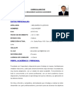 CURRICULUM VITAE Alex