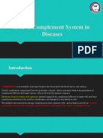 Role of Complement System in Diseases