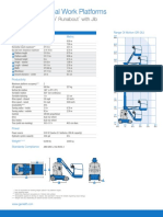 Aerial Work Platforms: Genie Runabout With Jib