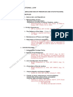 Part V - Article II Declaration of Principles and State Policies2