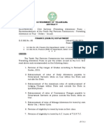 Go Travelling Allowance PDF