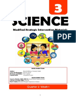 Science Module For Grade 3