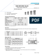 Non Return Valve