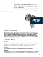 La Charte de Limpérialisme Voici Le Document Exclusif