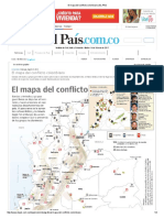 El Mapa Del Conflicto Colombiano - EL PAIS