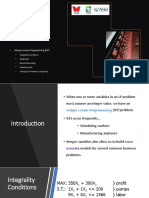 14 Intro To Integer Programming