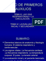 Clase 2 de Primeros Auxilios