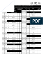 10th - Schedule (Test Session 18-JAN-2021) PDF