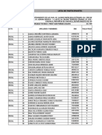 Lista de Participantes - Final