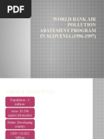 World Bank Air Pollution Abatement Program IN SLOVENIA (1996-1997)