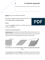 Lecture 5 (Rheology) PDF