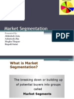 Market Segmentation: Presented by