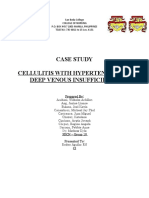 Case Study Cellulitis With Hypertension T/C Deep Venous Insufficiency