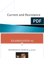 Current and Resistance