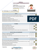 Vamagsinocababan: Level A Piano Lesson Progress Report