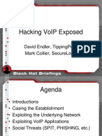 Hacking Voip Exposed: David Endler, Tippingpoint Mark Collier, Securelogix