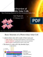 Short Overview of Perovskite Solar Cells