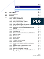 Zoning Bylaw 4662 Table of Contents 8 PDF