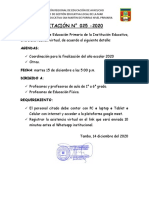 Citación A Docentes #025-2020 PDF