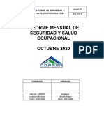 Informe Mensual SSO - Octubre