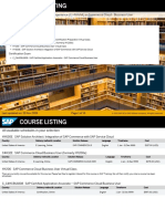 Courses Listed: Training For Cloud With SAP Customer Experience (C/4HANA) in Commerce Cloud - Business User