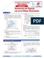 Transformación de Figuras G Eométricas en El Plano Cartesiano