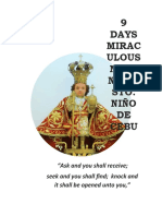 9 Days Miraculous Novena To Sto Nino