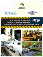 Plan Nacional de Aplicacion Del Enfoque Estrategico para La Gestion de Productos Quimicos A Nivel Internacional SAICM PDF