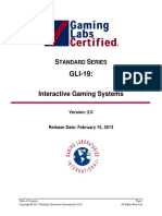 GLI-19 - V2.0 Interactive Gaming Systems PDF