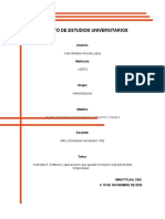 Actividad de Aprendizaje 3. Software y Aplicaciones Que Ayudan A Mejorar La Productividad Empresarial