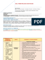 PDC 1ER TRIMESTRE 1RO DE PRIMARIA para Corregir en El Grupo