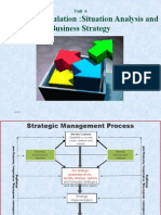 Chapter VI - Strategy Formulation - Situation Analysis and Business Strategy