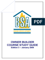 Owner Builder Study Guide PDF