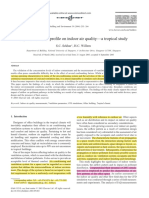 Impact of Airflow Profile On Indoor Air Quality-A Tropical Study