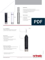 Advantages: Sensor HYGROMER HT-1