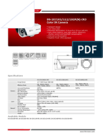 DS-2CC102/112/192P (N) - IR3 Color IR Camera: Specifications