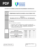 Lab 01 Particle Size Analyzer (Full Report)