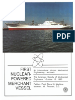 First Nuclear-Powered Merchant Vessel