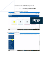 Procedimiento para Crear Usuario en SIGES para Padres de Familia