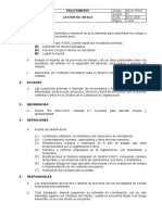 GC-01-PR-01 Procedimiento Gestión Del Riesgo