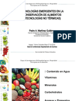 Tecnologias Emergentes en La Consevacion de Alimentos (Tecnologias No Termicas)