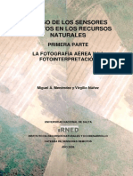 01 - El Uso de Los Sensores Remotos en Los Recursos Naturales - Primera Parte. Fotografía Aérea y La Fotointerpretación