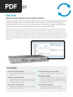 Advanced High-Capacity Synchronization Solution: Your Benefits