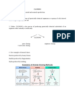 Cloning: Examples of Animal Cloning Methods