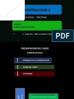 CONSTRUCCION II 1er. Modulo