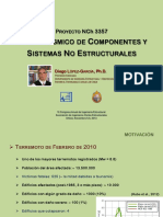 AICE - Diego-Lopez-García-II - PROYECTO NCH 3357 - Diseno Sisimico de Componentes y Sistemas No Estructurales PDF