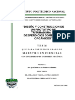 Diseño Triturador