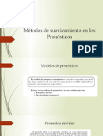 Métodos de Suavizamiento en Los Pronósticos