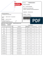 Razón Social / Nombres y Apellidos: Identificación: Fecha Emisión: Guía Remisión: Correa Morales Alba