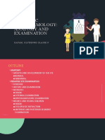 Pediatric Ophthalmology Anatomy and Examination